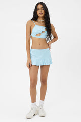 Jamilla Iridescent String Top - Cloud Chaser Frankies Bikinis Online Shop