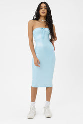 Hope Iridescent Strapless Dress - Cloud Chaser Frankies Bikinis Outlet