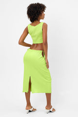 Solana Plissé Tank - Kiwi Frankies Bikinis Discount