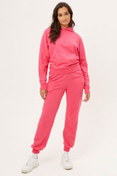 Frank Oversized Sweatpants - Rosewood Frankies Bikinis Discount