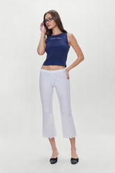 Twilight Capri Pants - White Frankies Bikinis Online