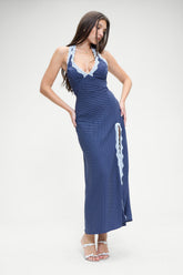 Madeleine Polka Dot Maxi Dress - Dotty Frankies Bikinis Online Shop