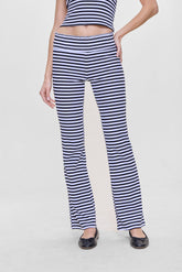 Bambi Striped Flare Pants - Silhouette Stripe Frankies Bikinis For Sale