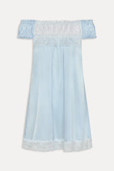 Carlisle Silk Babydoll Dress - Beach Club Frankies Bikinis Discount