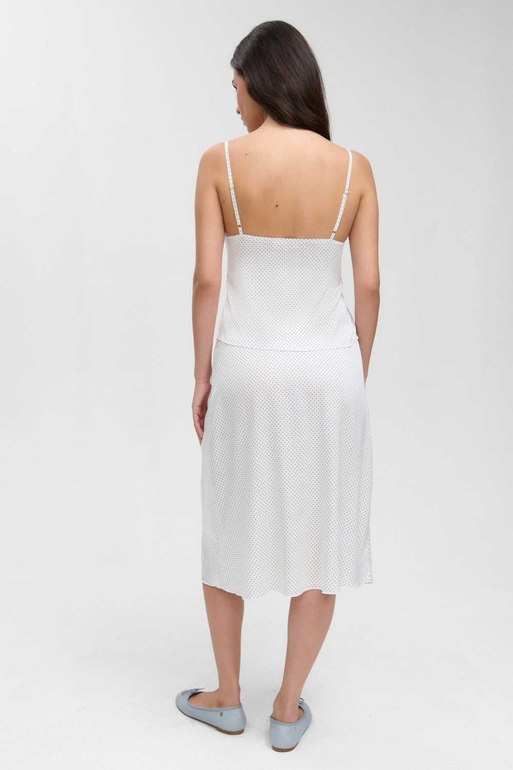 Laura Silk Camisole - French Pearl Frankies Bikinis Sale