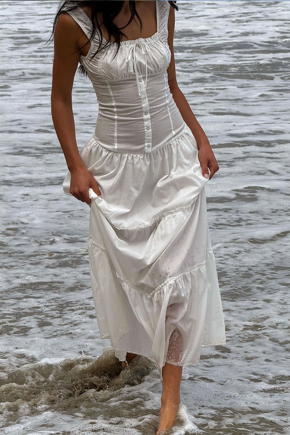 Christabelle Ruffle Maxi Dress - Sunrose Frankies Bikinis Online