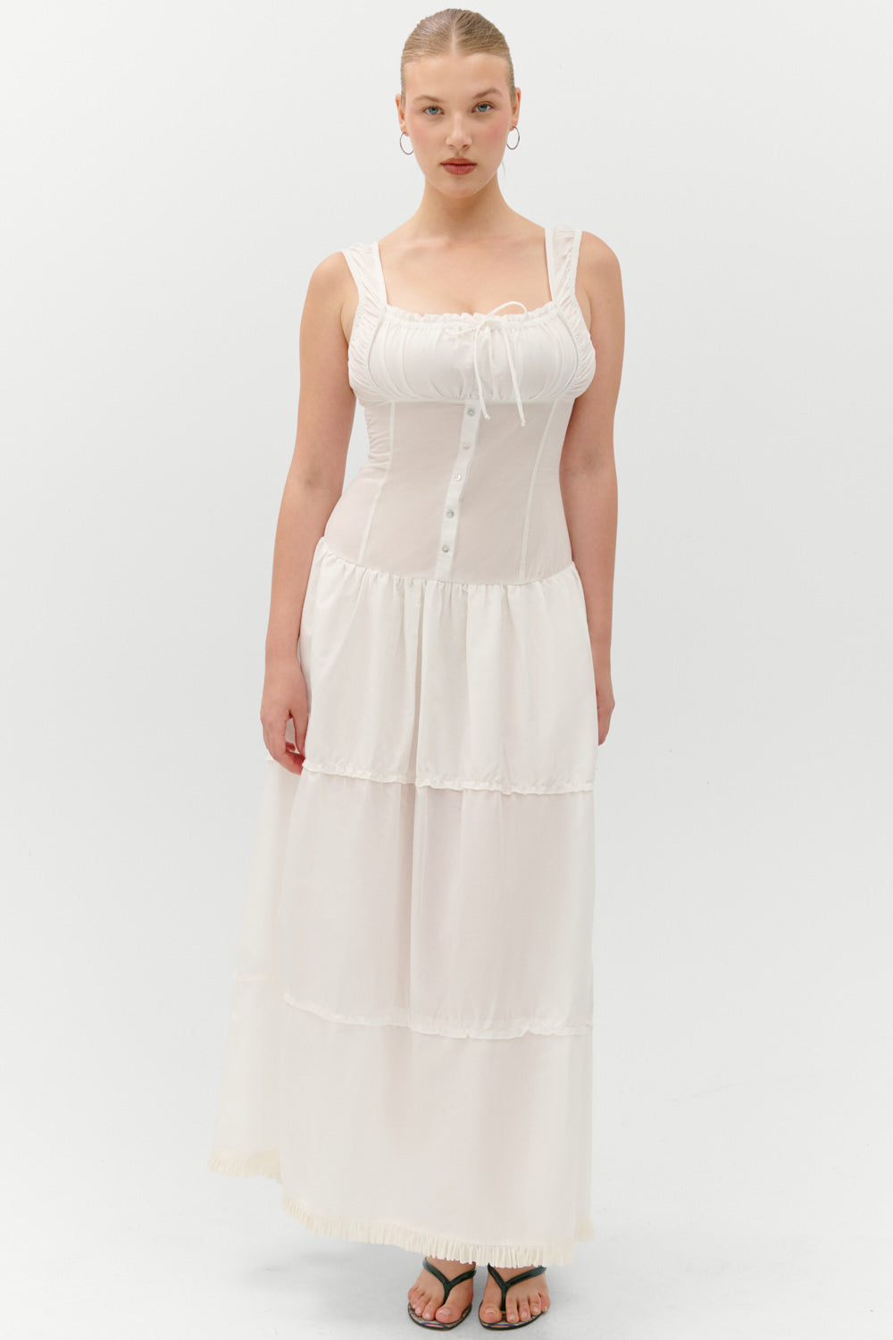 Christabelle Ruffle Maxi Dress - Sunrose Frankies Bikinis Online