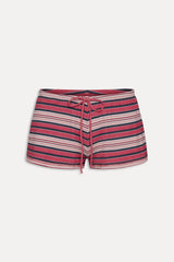 x JENNIE Sophie Mini Shorts - Sunset Stripe Frankies Bikinis For Sale