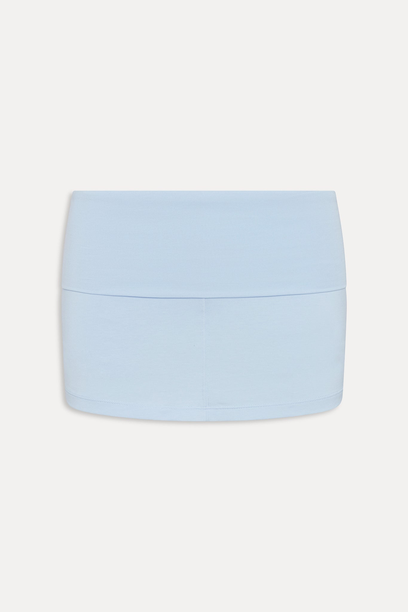 x JENNIE Chantal Foldover Mini Skort - Powder Blue Frankies Bikinis Discount