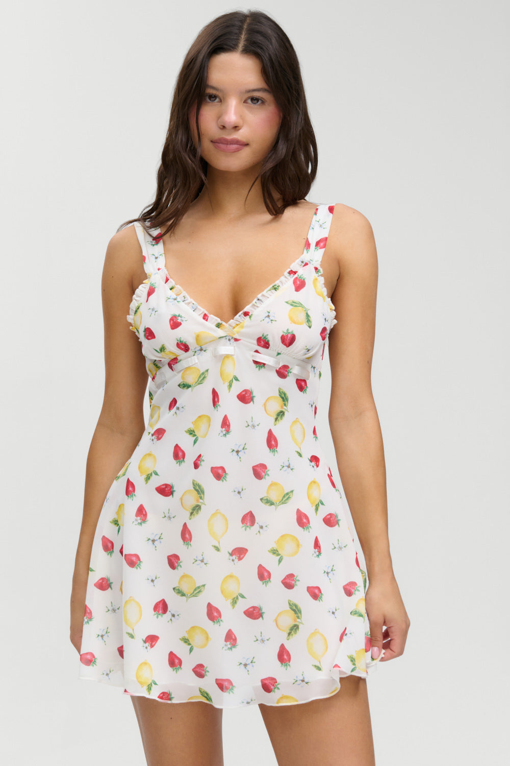 Dreamer Chiffon Mini Dress - Amalfi Frankies Bikinis Outlet