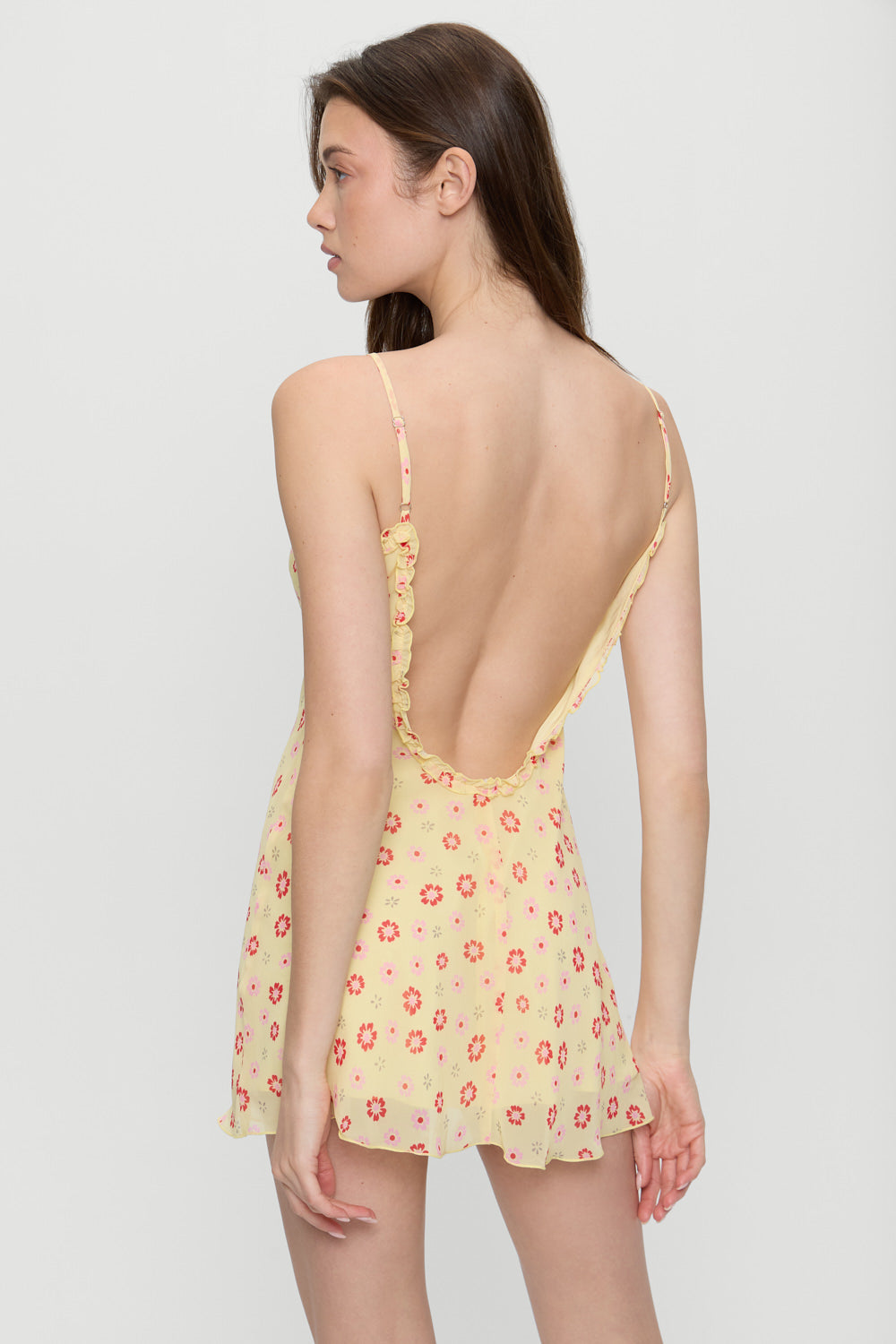 Josie Floral Mini Dress - Sparklers Frankies Bikinis Outlet