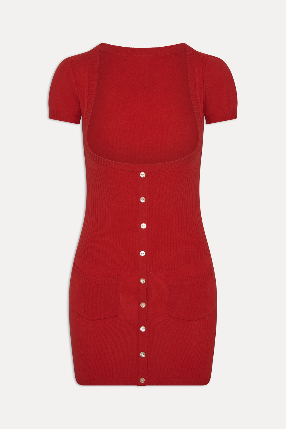 x JENNIE Sofia Knit Mini Dress - Lip Tint Frankies Bikinis Online Shop