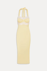 Darcy Satin Midi Dress - Whipped Butter Frankies Bikinis Online Shop