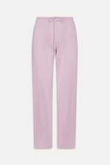 Ela Low Rise Knit Pants - Pink Cloud Frankies Bikinis Discount