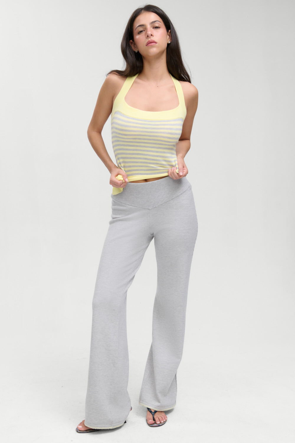 Quinn Knit Pants - Echo Frankies Bikinis Discount