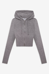 Aimee Zip Up Hoodie - Rain Cloud Frankies Bikinis Sale