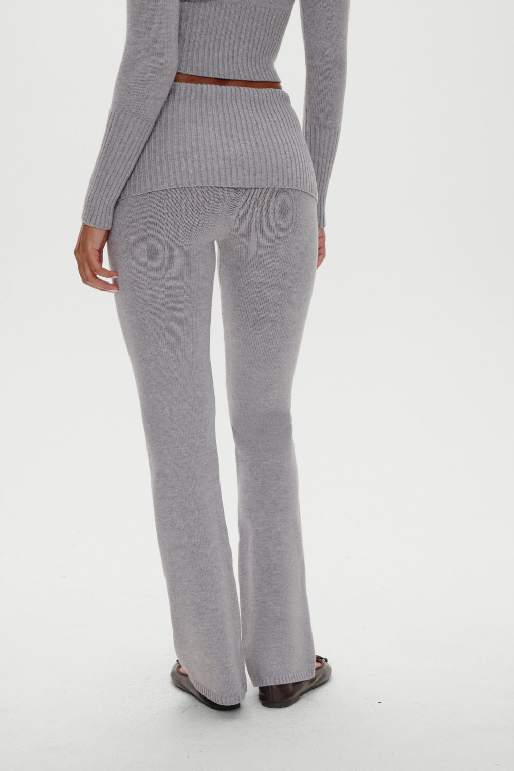 Aimee Knit Pants - Rain Cloud Frankies Bikinis Online