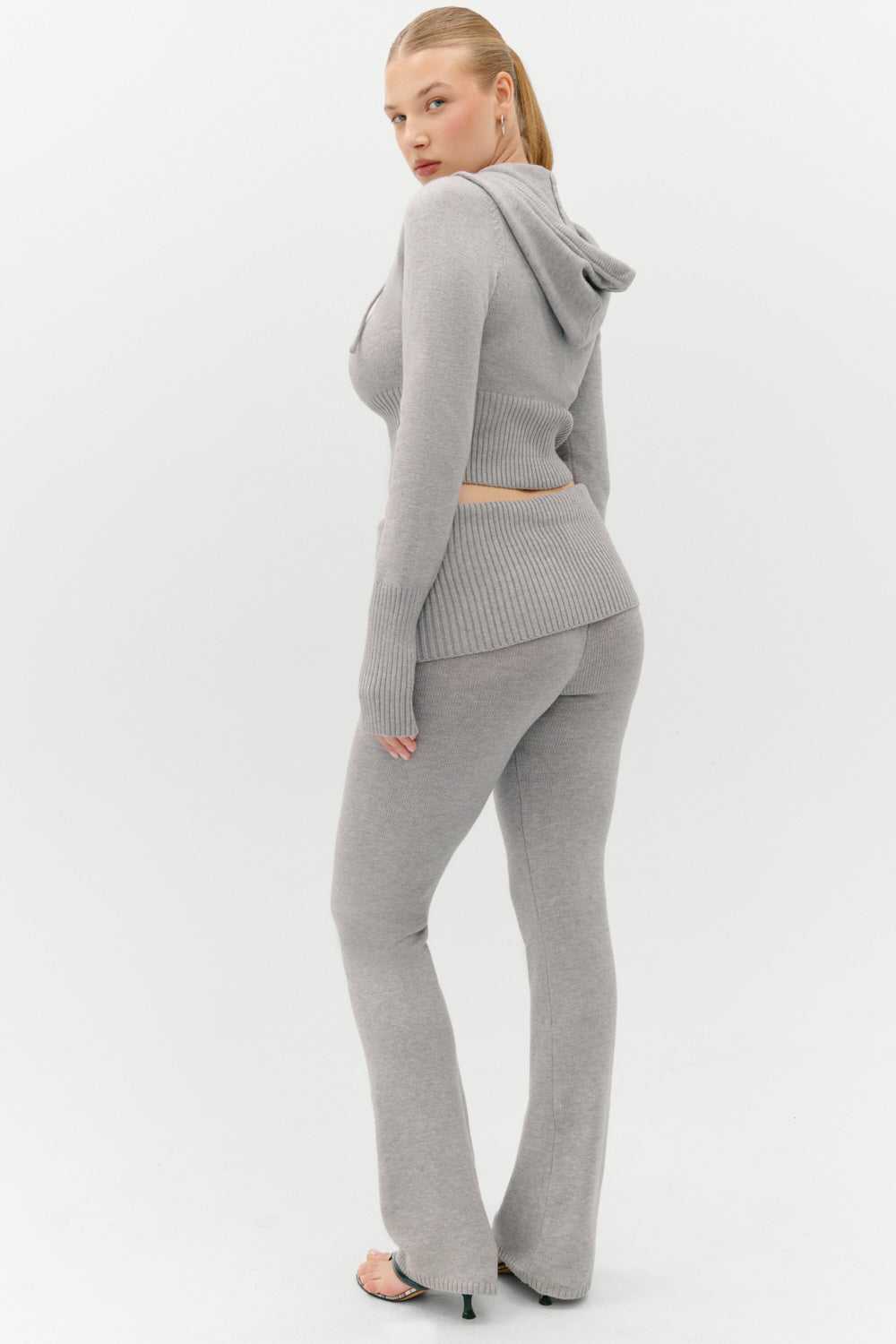 Aimee Knit Pants - Rain Cloud Frankies Bikinis Online