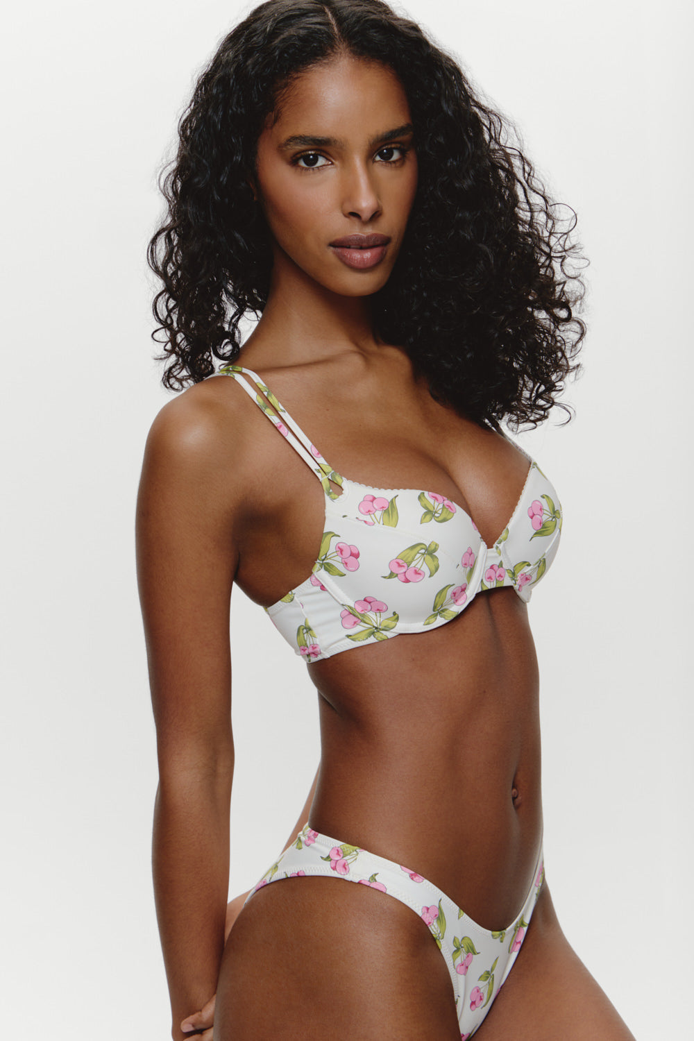 Cherish Push Up Bikini Top - Cherry Picked Frankies Bikinis Discount