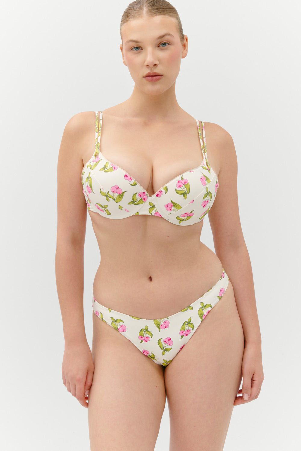 Cherish Push Up Bikini Top - Cherry Picked Frankies Bikinis Discount