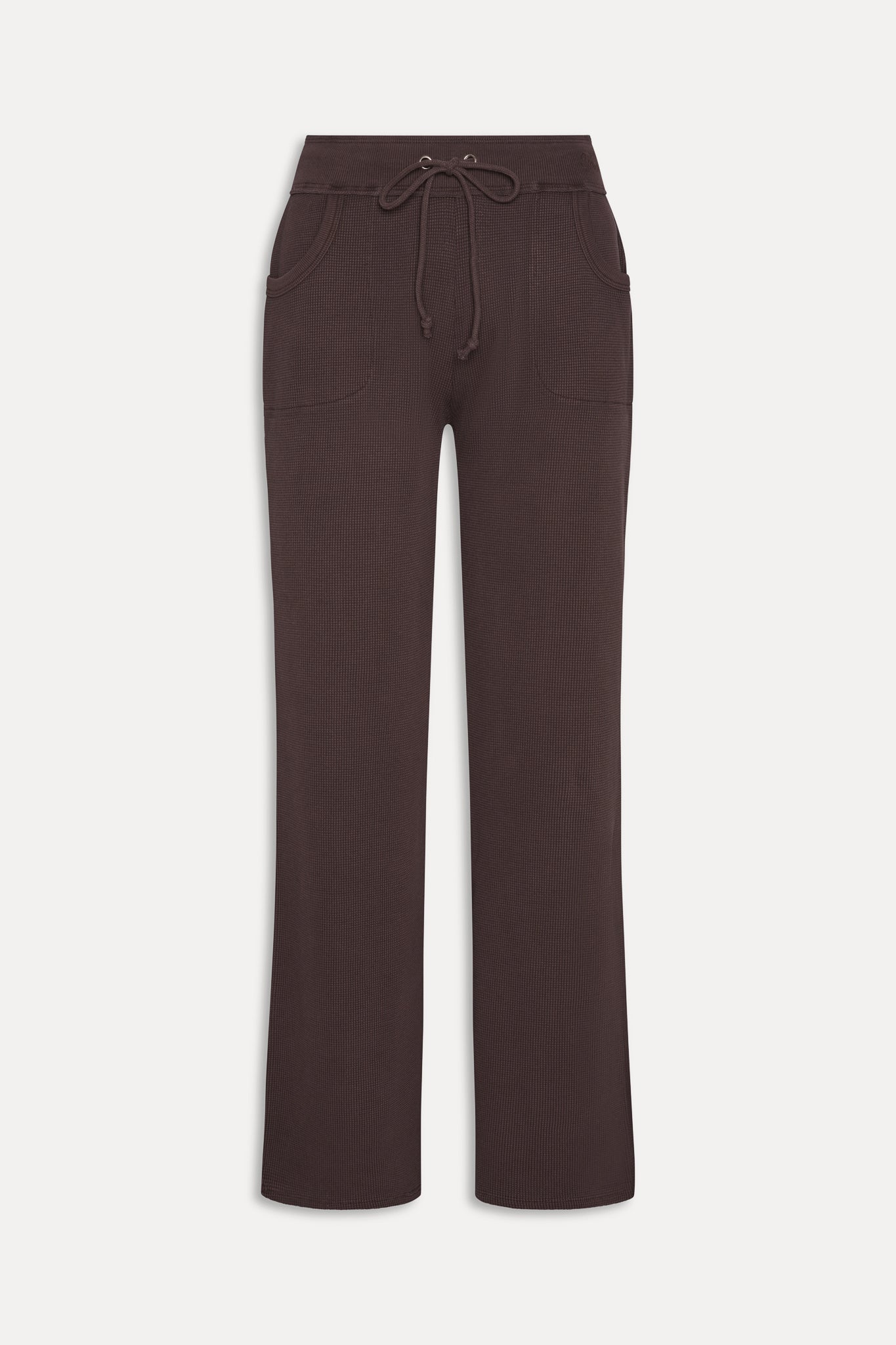 Emma Thermal Low Rise Pants - Walnut Frankies Bikinis Discount