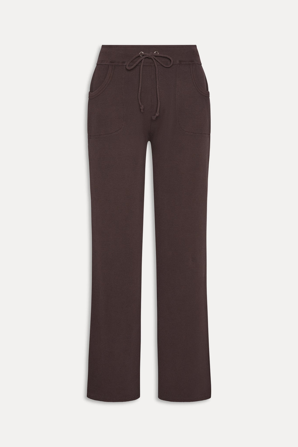 Emma Thermal Low Rise Pants - Walnut Frankies Bikinis Discount