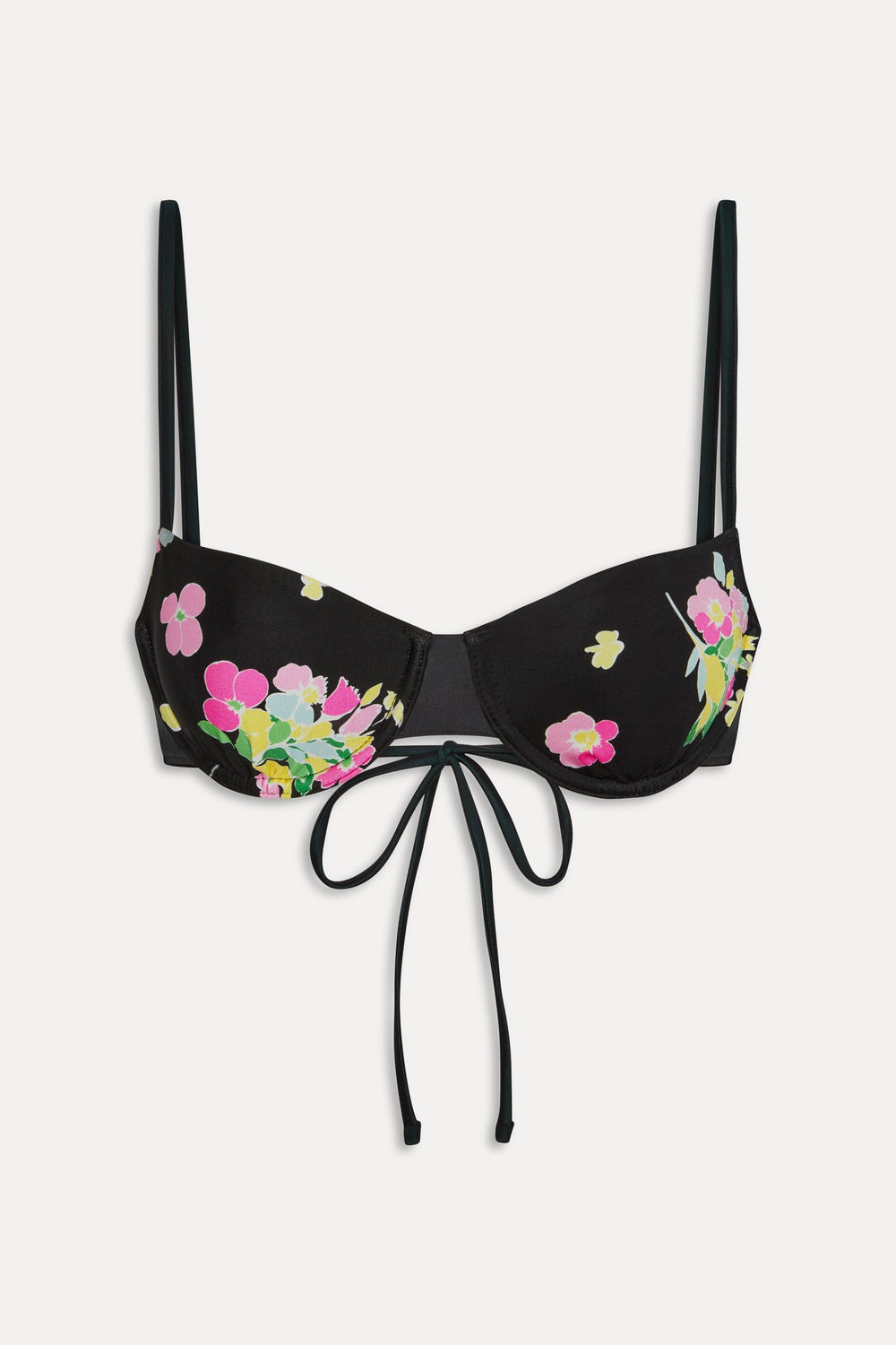 Morning Underwire Bikini Top - Midnight Blossom Frankies Bikinis For Sale