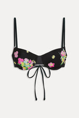 Morning Underwire Bikini Top - Midnight Blossom Frankies Bikinis For Sale