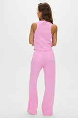Emma Thermal Low Rise Pants - Blush Frankies Bikinis Outlet