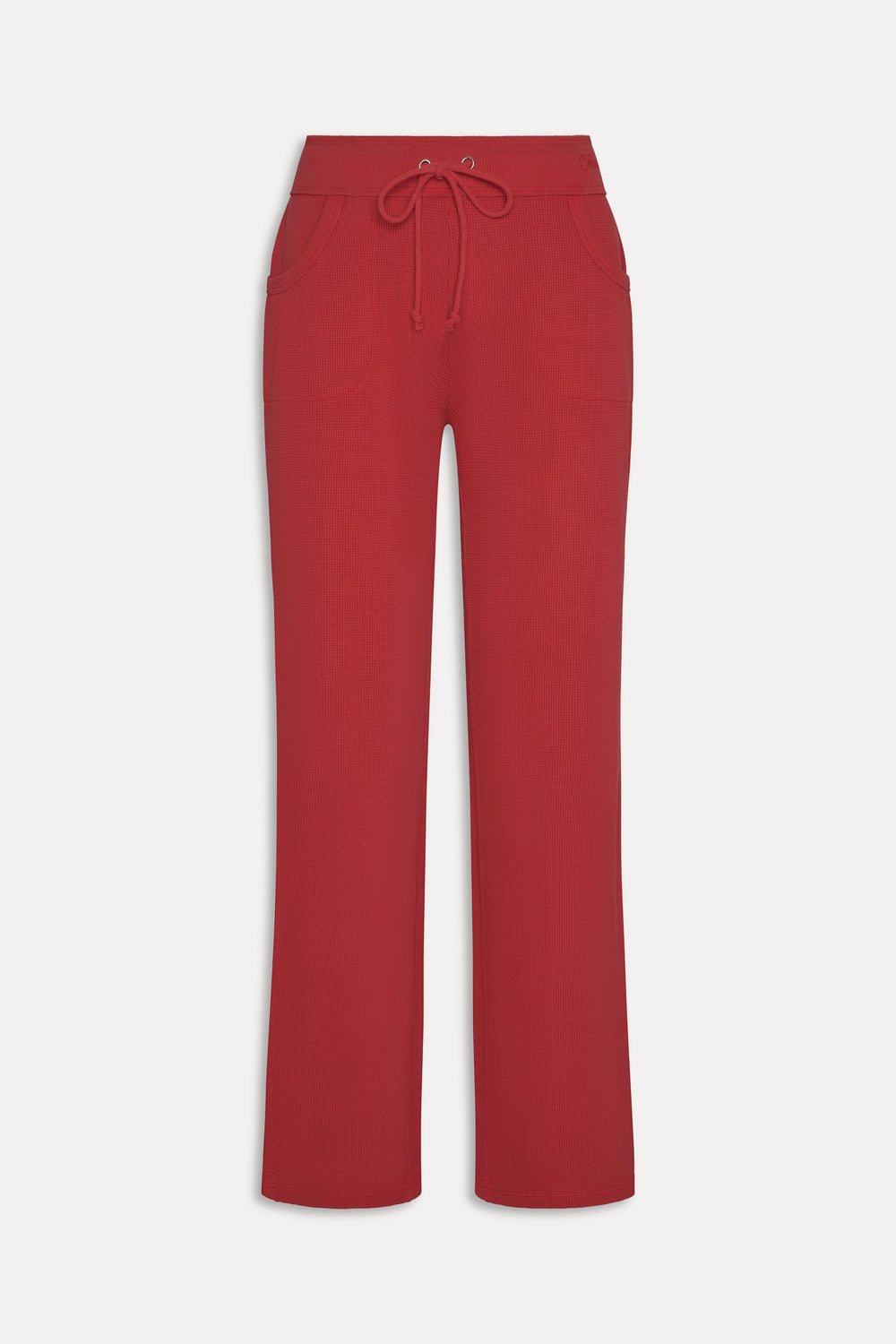 Emma Thermal Low Rise Pants - Strawberry Red Frankies Bikinis Sale