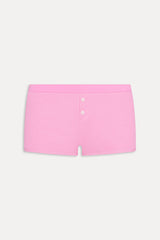 Belle Cheeky Swim Shorts- Blush Frankies Bikinis Discount