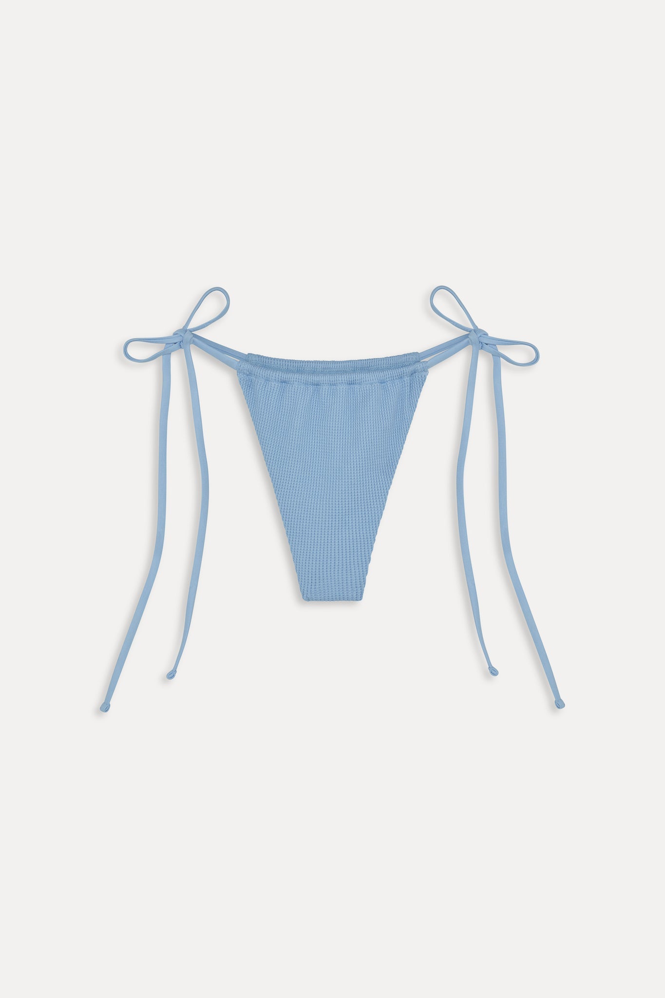Tia Skimpy String Bikini Bottom - Lullaby Sky Frankies Bikinis Outlet