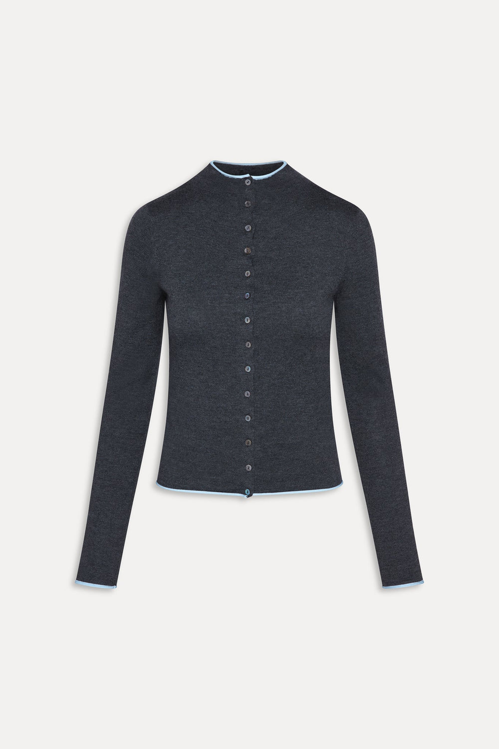 Leo Knit Button Up Cardigan - Stone Frankies Bikinis Online