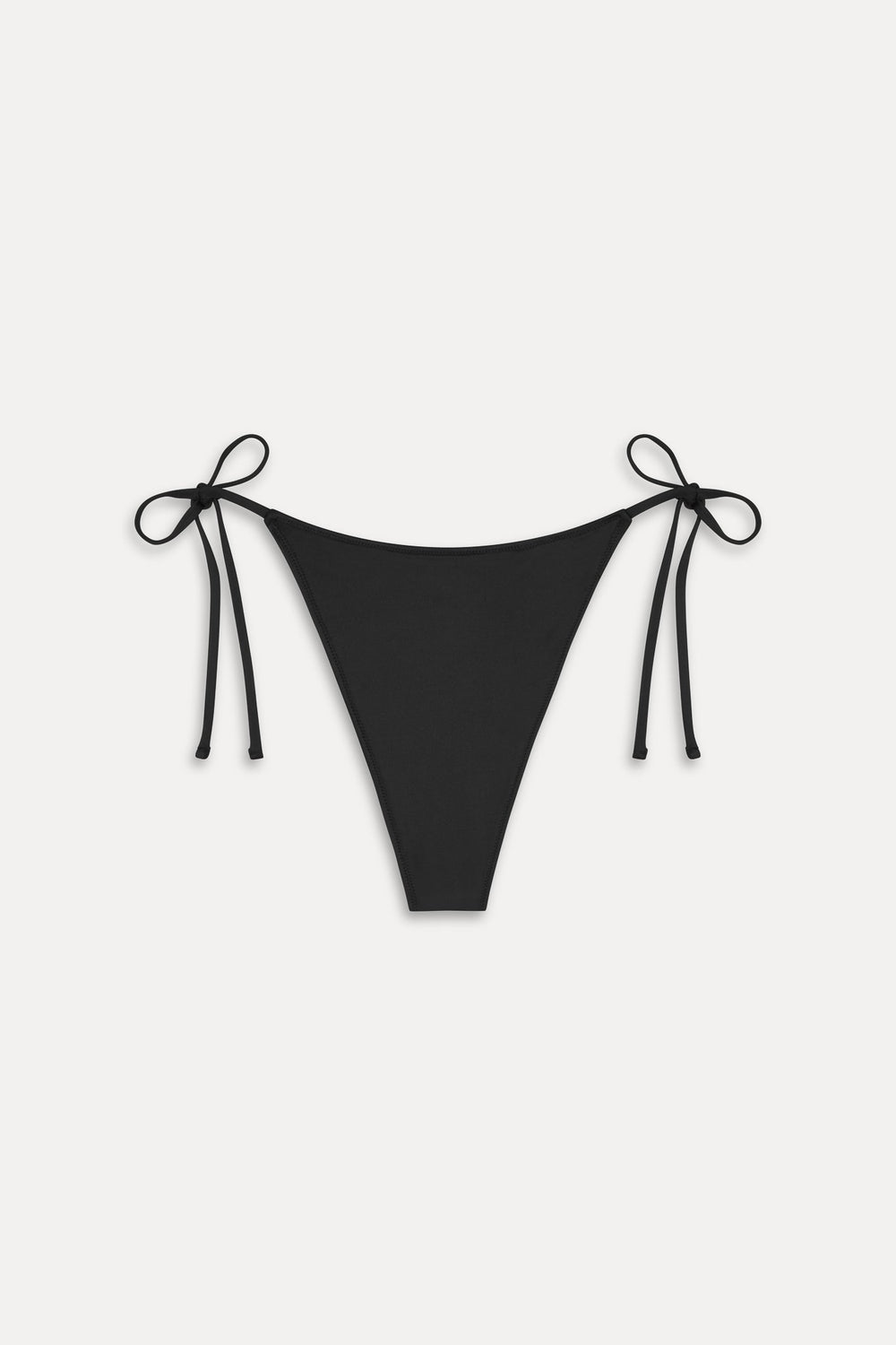 Romeo Cheeky String Bikini Bottom - Black Frankies Bikinis Outlet