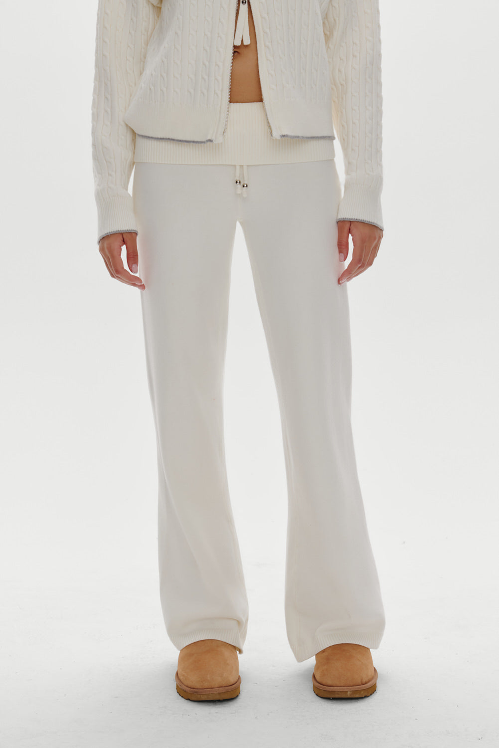Dawson Knit Fold Over Pants - Honeymoon Frankies Bikinis Online Shop