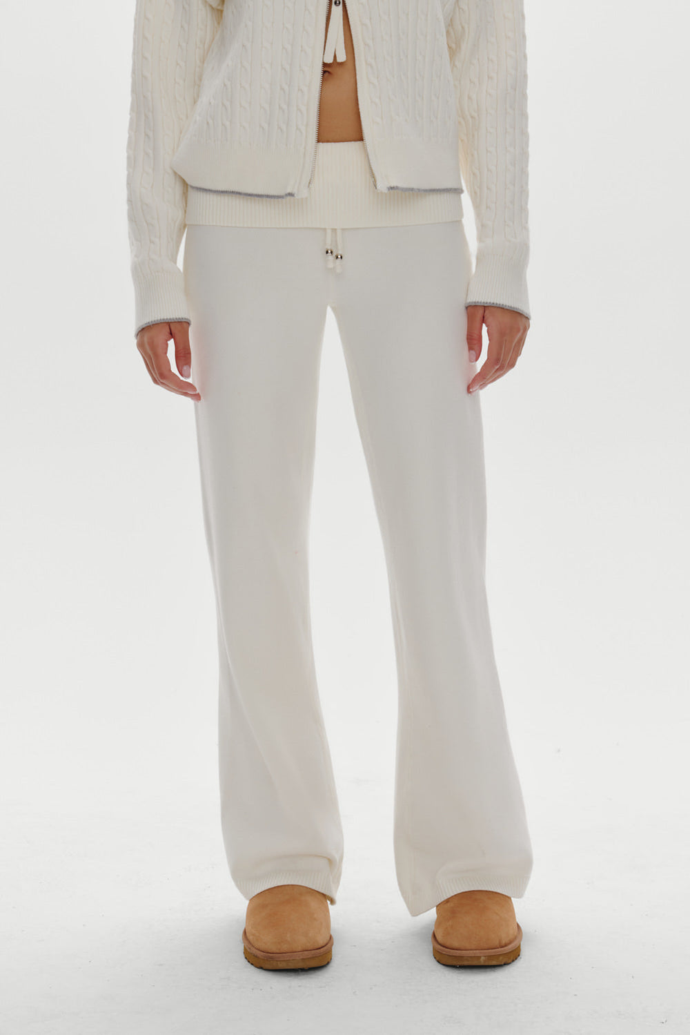 Dawson Knit Fold Over Pants - Honeymoon Frankies Bikinis Online Shop