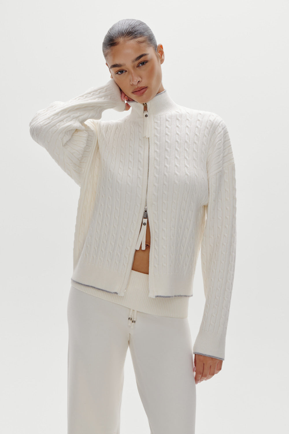Dawson Knit Fold Over Pants - Honeymoon Frankies Bikinis Online Shop
