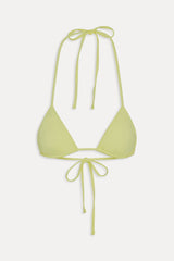 Nick Skimpy Triangle Bikini Top - Yellow Mojito Frankies Bikinis Online Shop