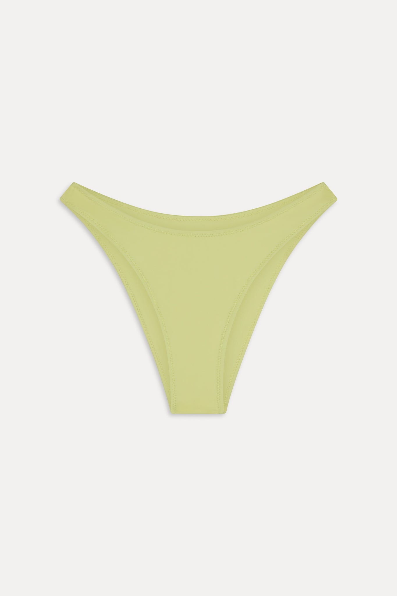 Dove Cheeky Bikini Bottom - Yellow Mojito Frankies Bikinis For Sale