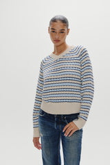 Piper Cotton Knit Sweater - Lighthouse Frankies Bikinis Discount