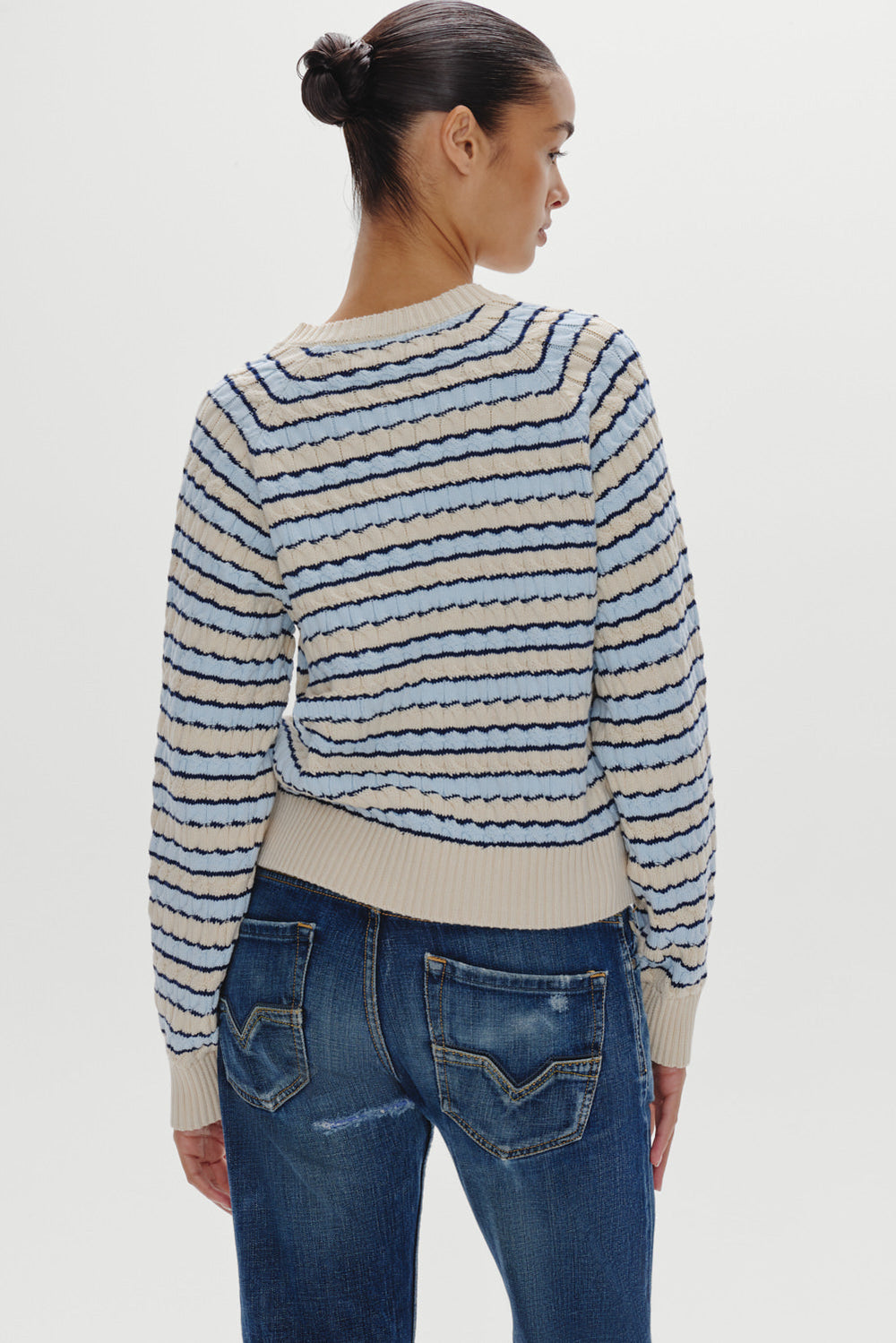 Piper Cotton Knit Sweater - Lighthouse Frankies Bikinis Discount