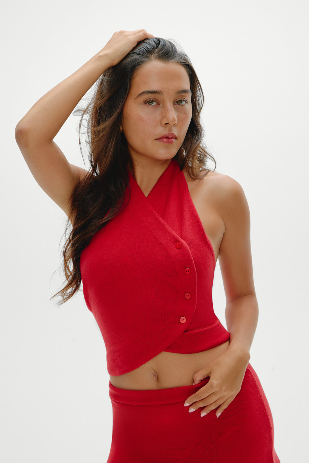 Ryder Knit Halter Top - Heartstrings Frankies Bikinis Online Shop