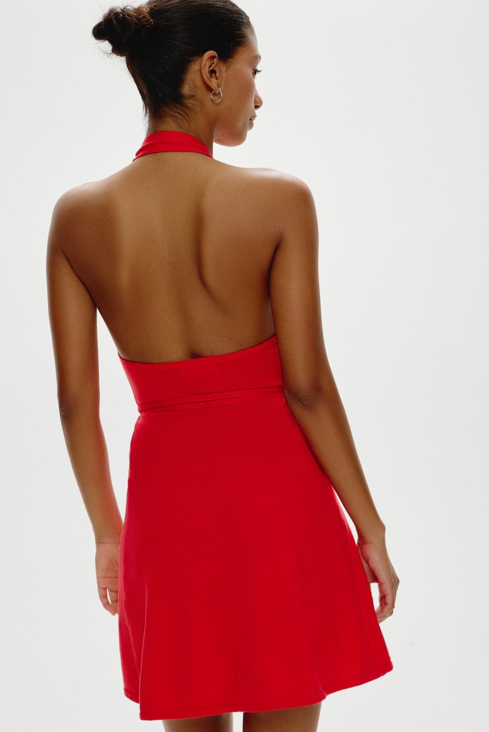 Evening Halter Wrap Mini Dress - Cherry Frankies Bikinis Sale