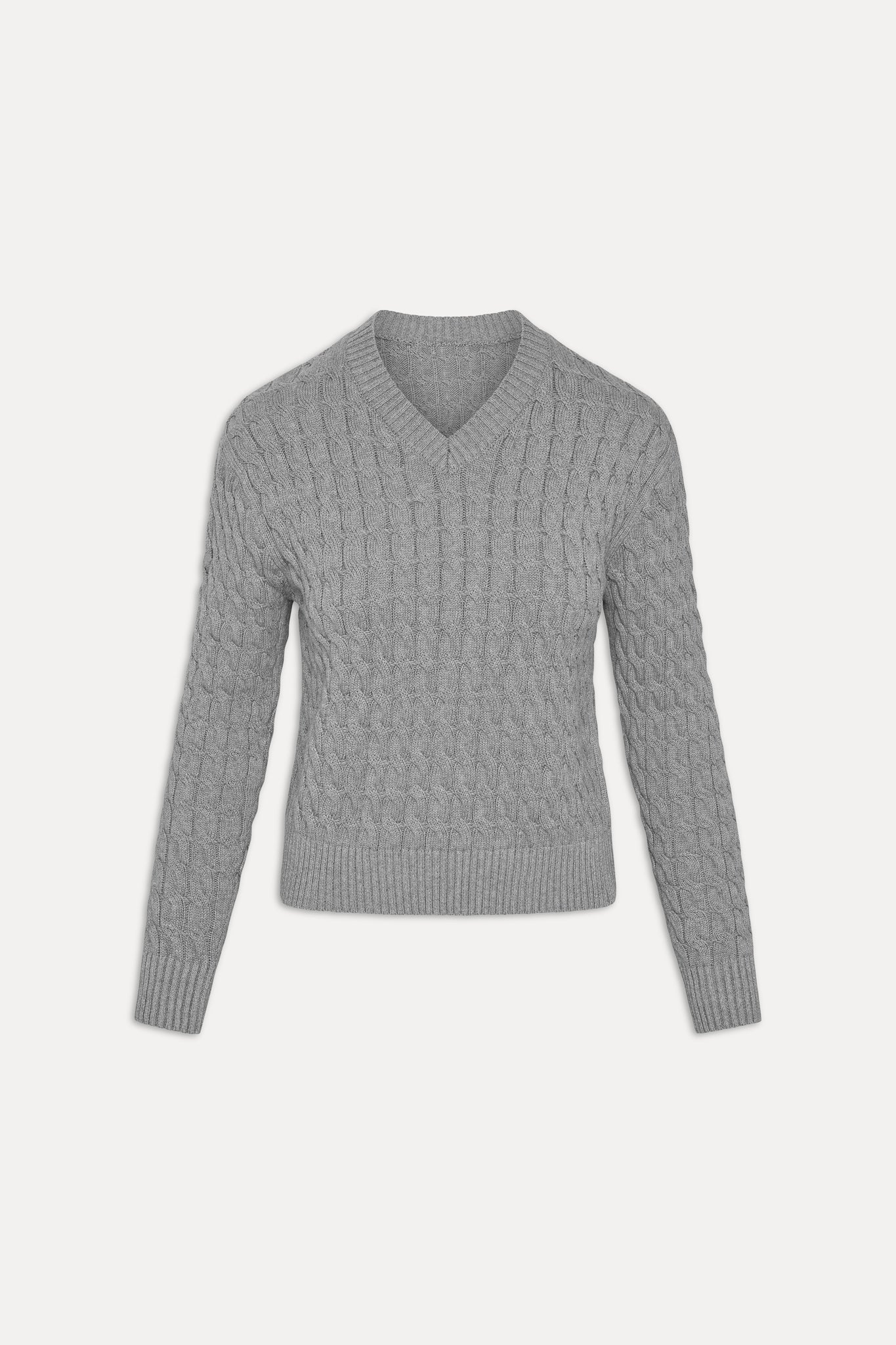 Prince Cable Knit Sweater - Cloud Cover Frankies Bikinis Outlet