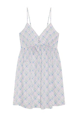 Airy Poplin Mini Dress - Cottage Meadow Frankies Bikinis Discount