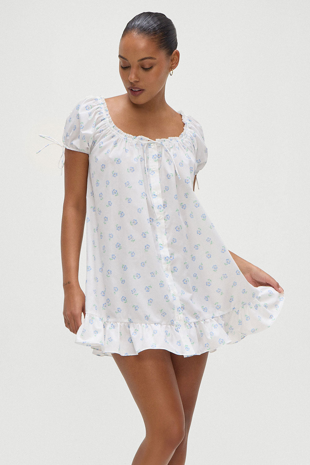 Starlet Babydoll Dress - Periwinkle Frankies Bikinis Sale