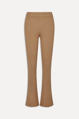 x BELLA HADID Texas Knit Pants - Caramel Frankies Bikinis Outlet