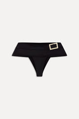 x BELLA HADID Maverick Micro Swim Skirt - Black Frankies Bikinis For Sale