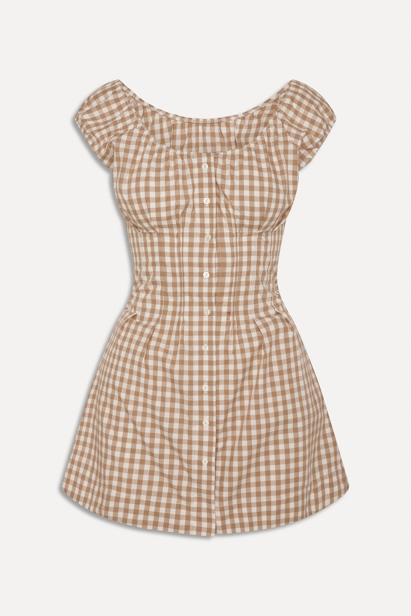 x BELLA HADID Mustang Mini Dress - Rodeo Gingham Frankies Bikinis Online Shop