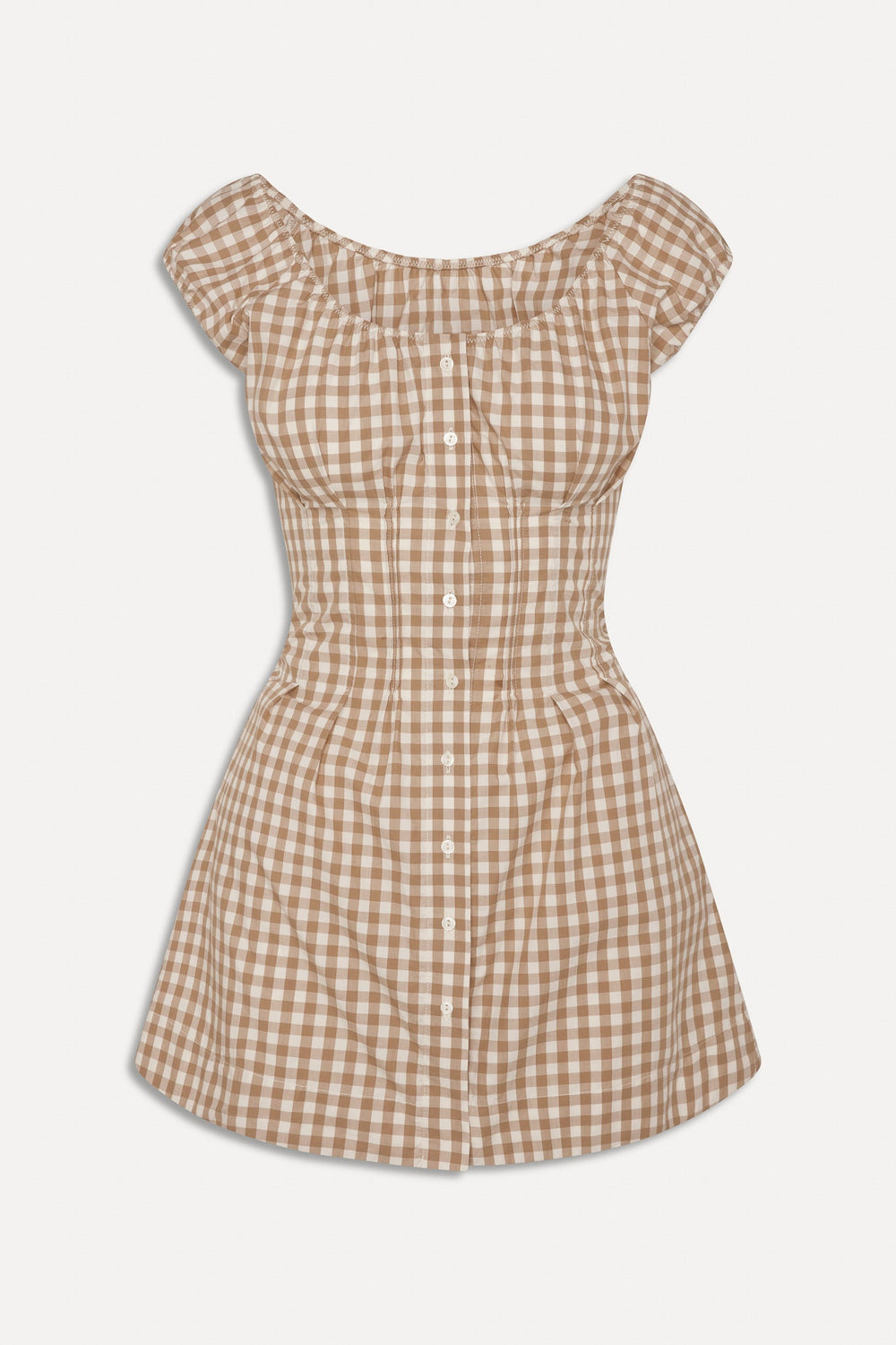 x BELLA HADID Mustang Mini Dress - Rodeo Gingham Frankies Bikinis Online Shop